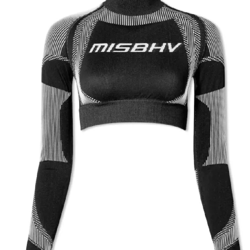 MIS BHV TOP GREY BLACK SIZE SMALL